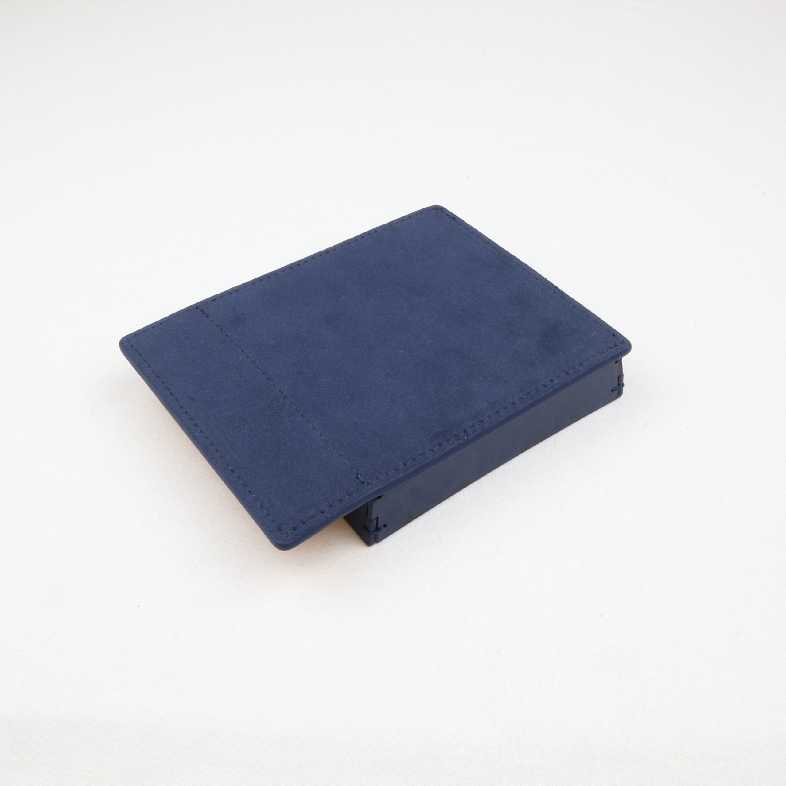 Greeful　小物入れＳ　ネイビー×イエロー商品画像　裏