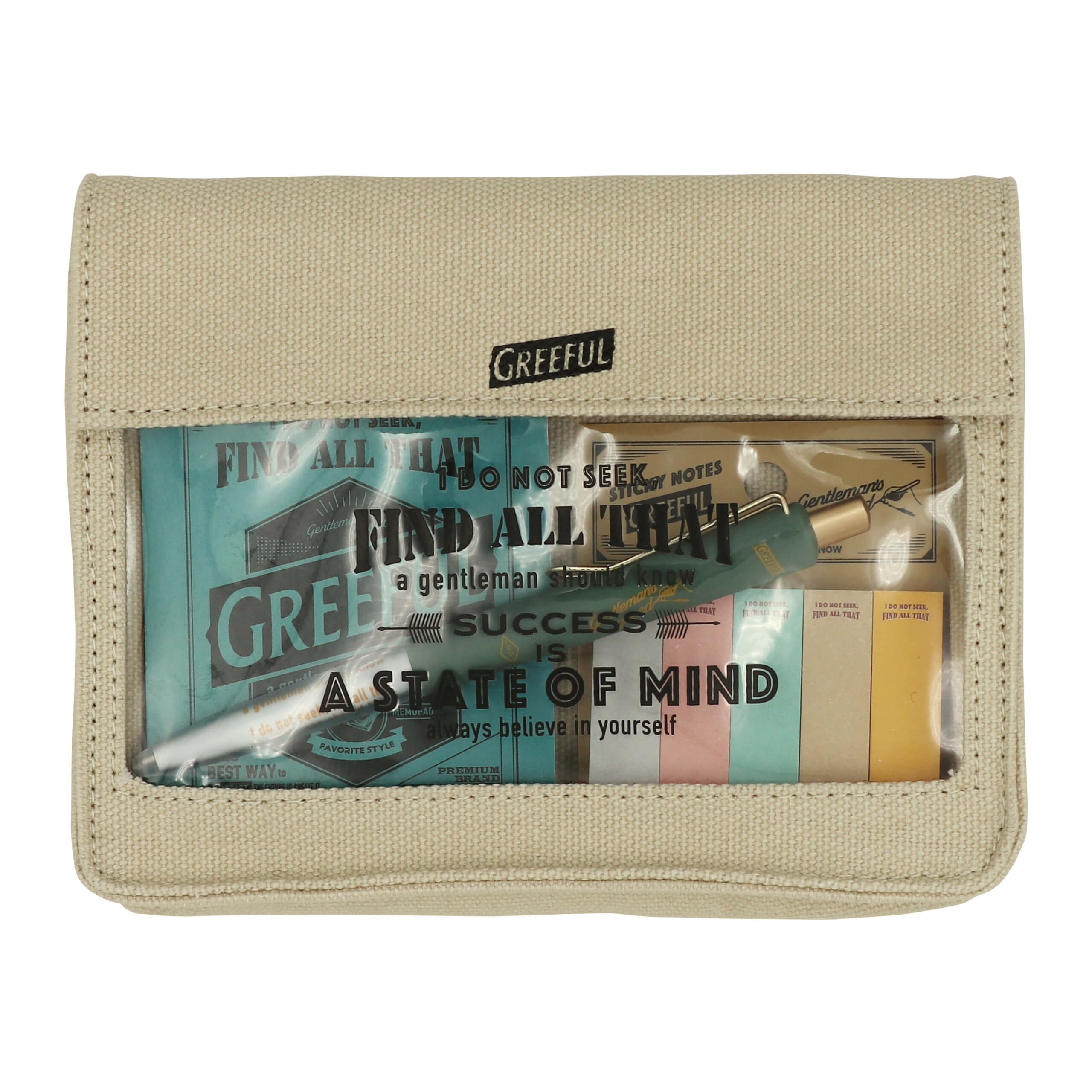 Greefulキャンバスポーチ　使用画像