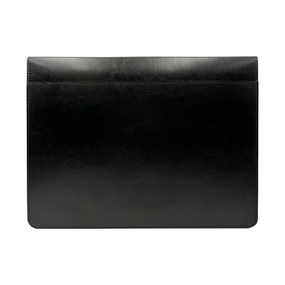 Greeful ブリーフケース　ブラック×ワイン商品画像　裏