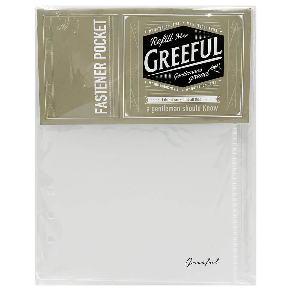 GreefulリフィルM　ファスナーポケット　商品画像