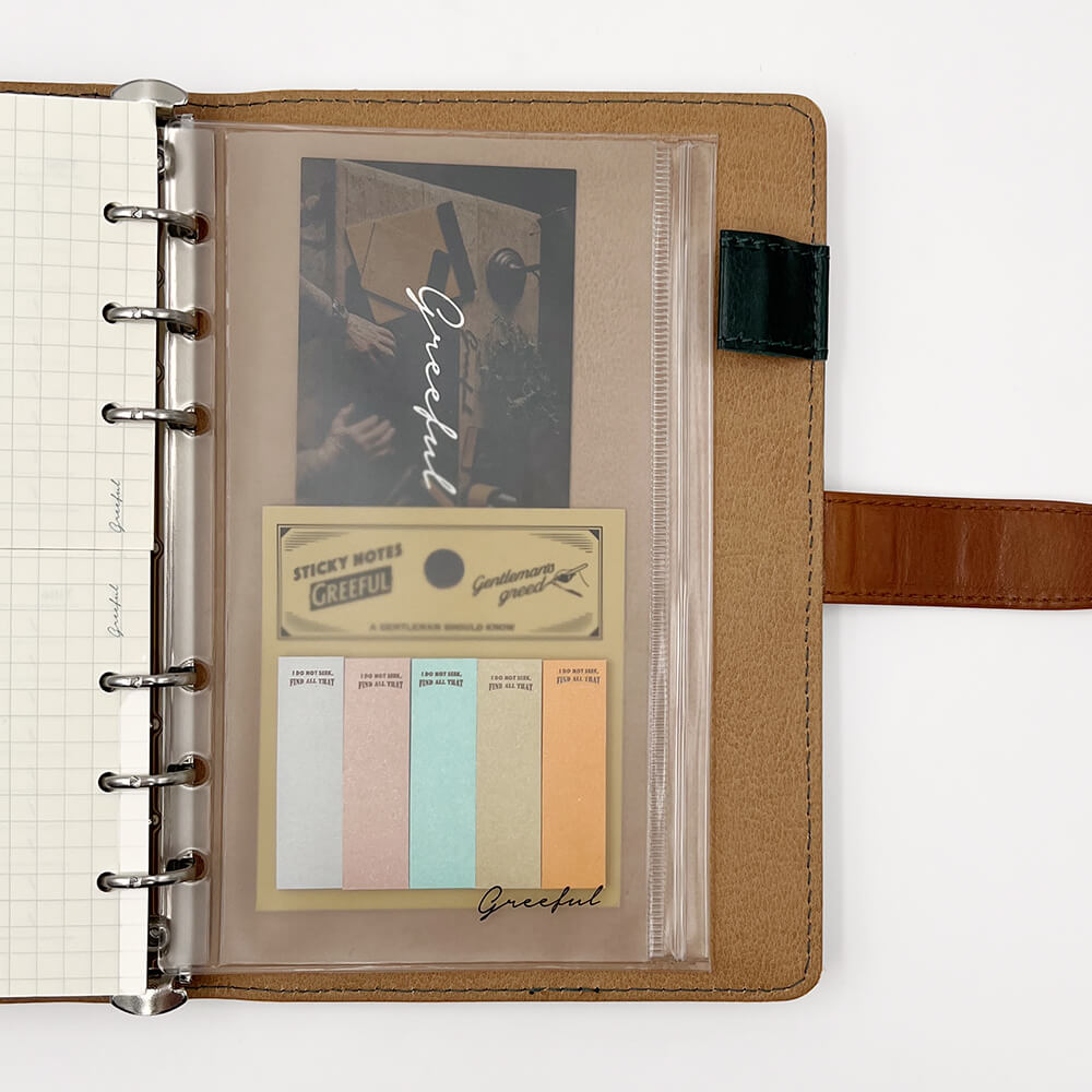 GreefulリフィルM　ファスナーポケット　使用画像