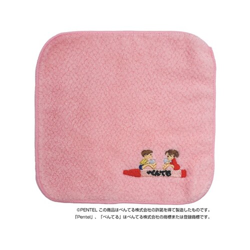 OldResta今治産タオルハンカチ ミニ ぺんてるくれよん商品画像