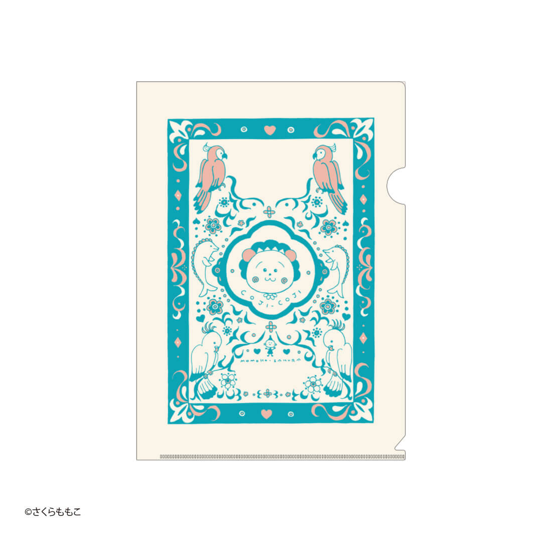 コジコジ　クリアファイル（コジコジとオウム）商品画像