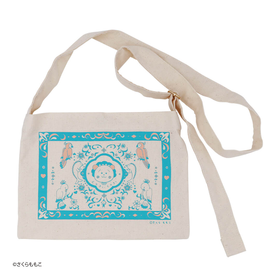 コジコジ　サコッシュ（コジコジとオウム）　商品画像