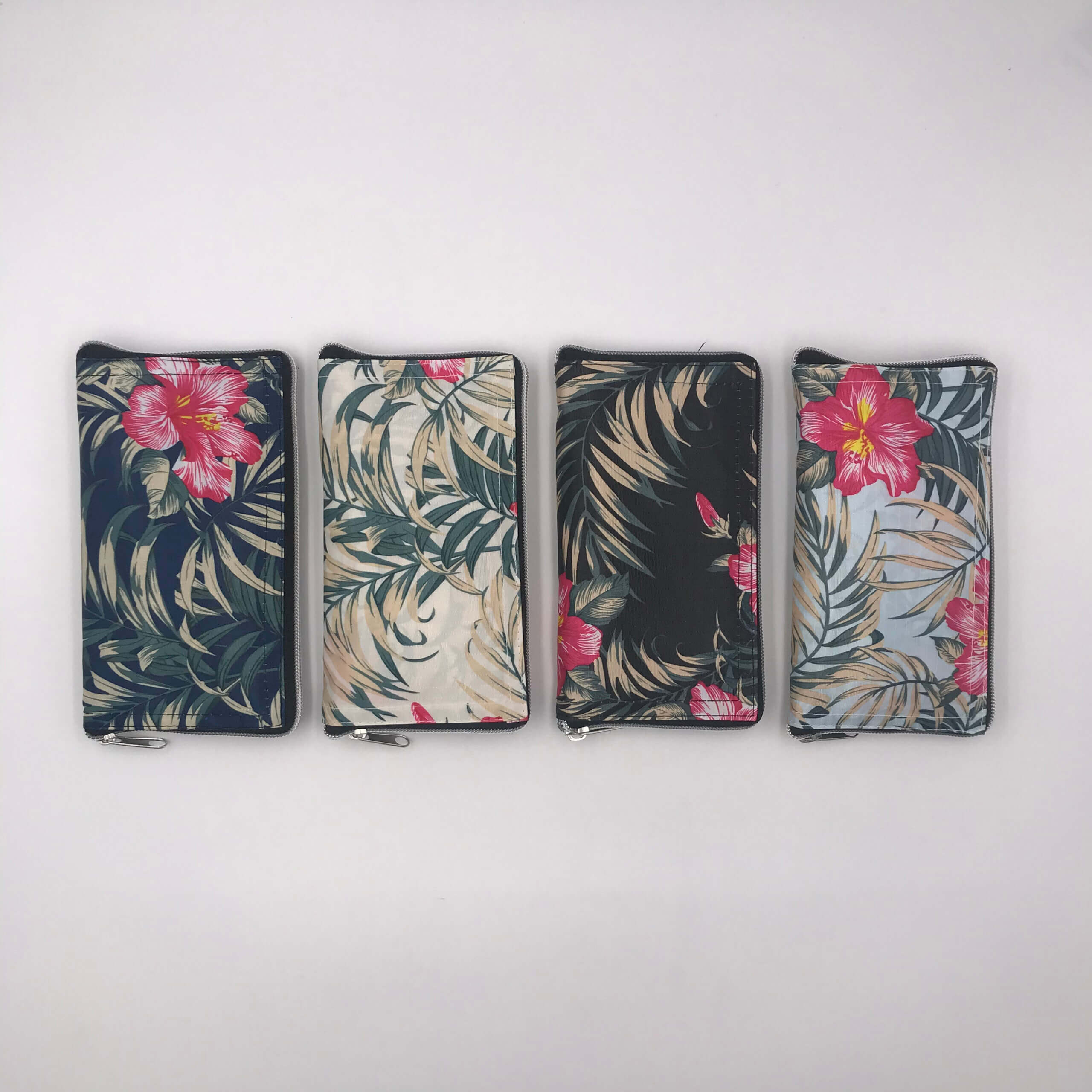 おサイフ型エコバッグBook　ハイビスカス　全色画像