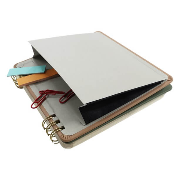 futairo リングノート 内ポケット