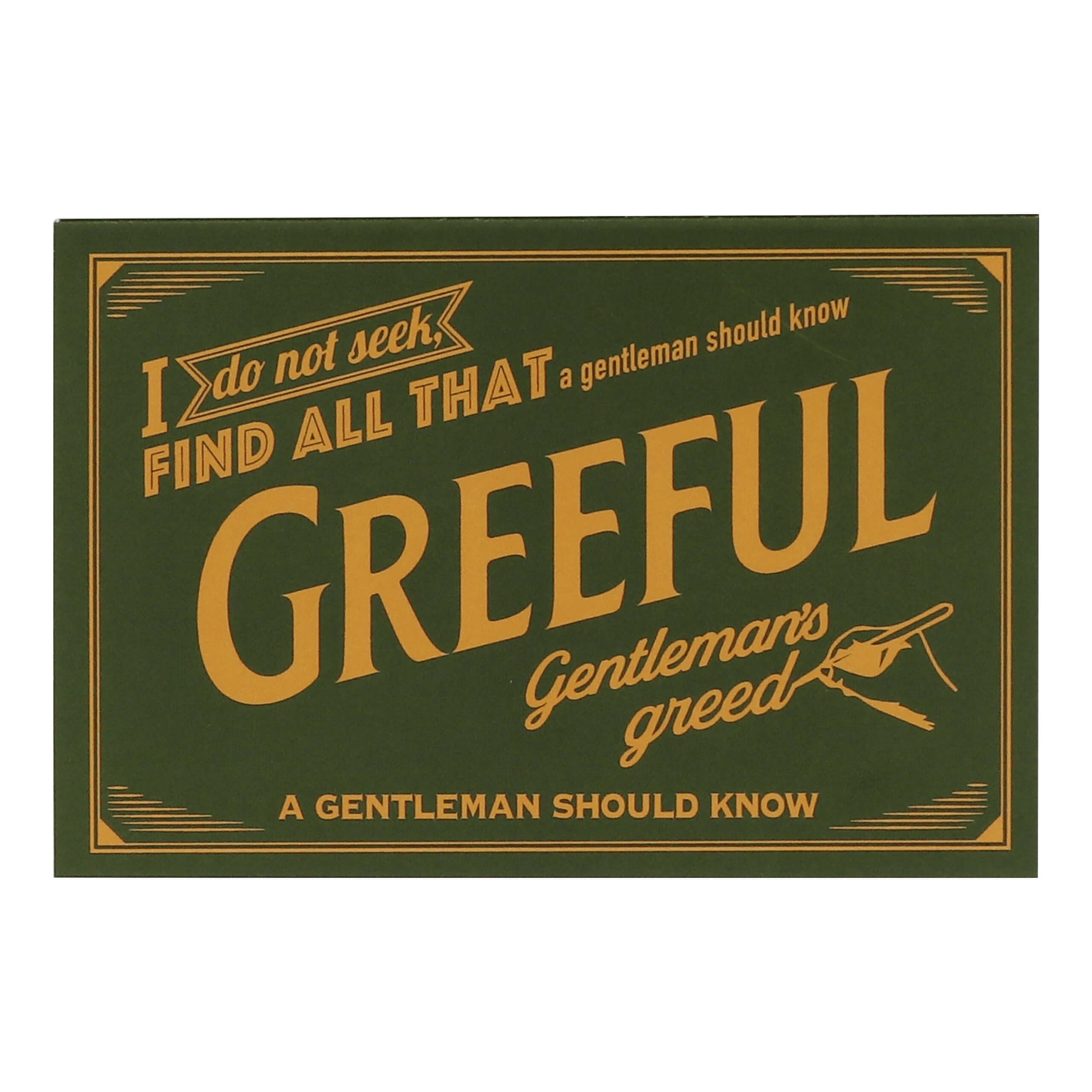 Greefulグリーティングカード M GREEFUL カーキ 商品画像
