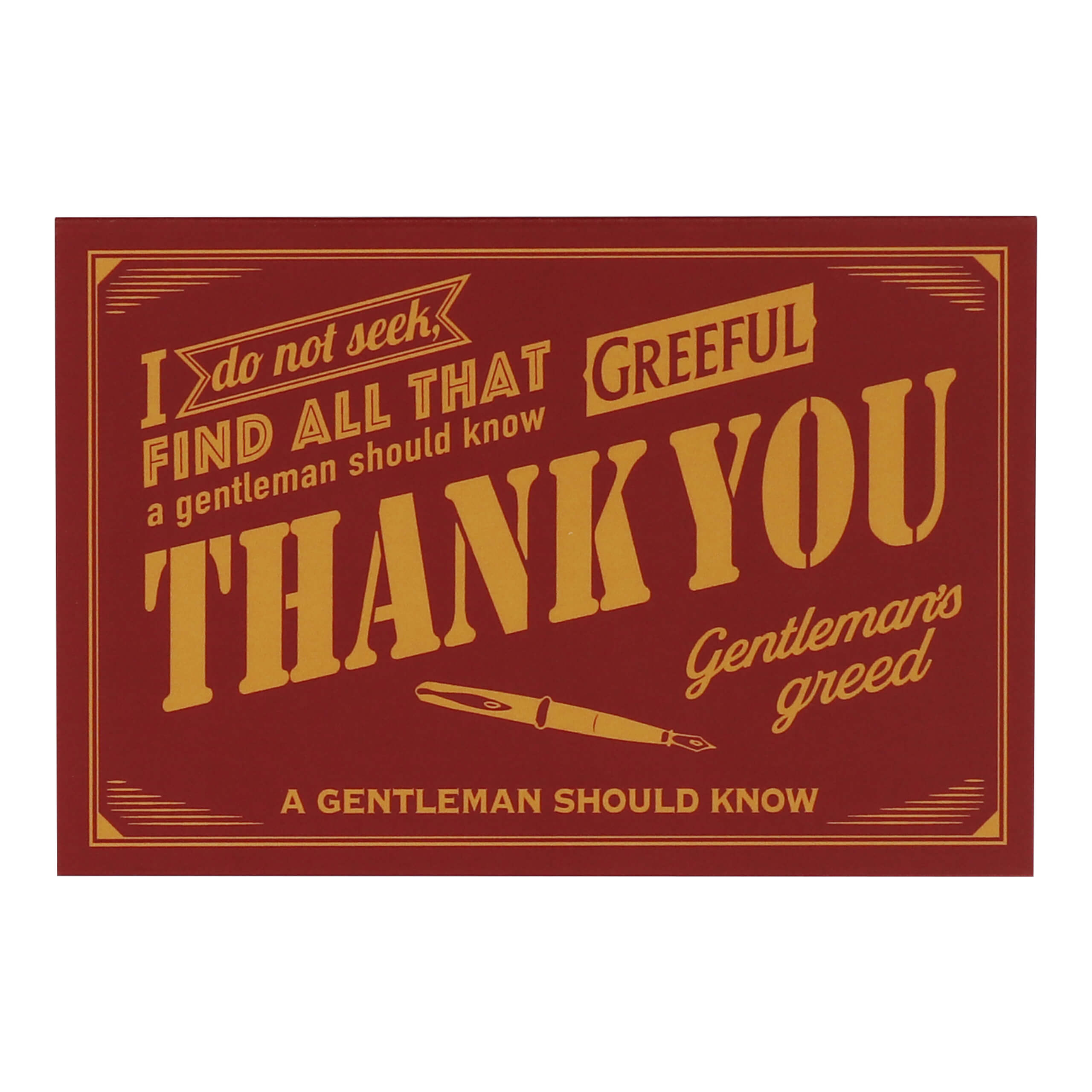 Greefulグリーティングカード M THANK YOU ワイン商品画像