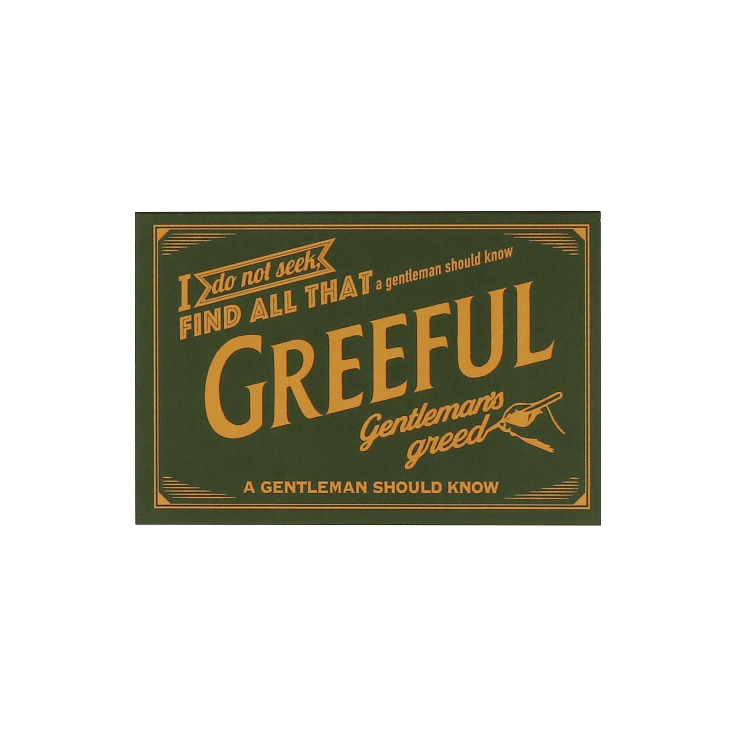 Greefulグリーティングカード S GREEFUL カーキ 商品画像