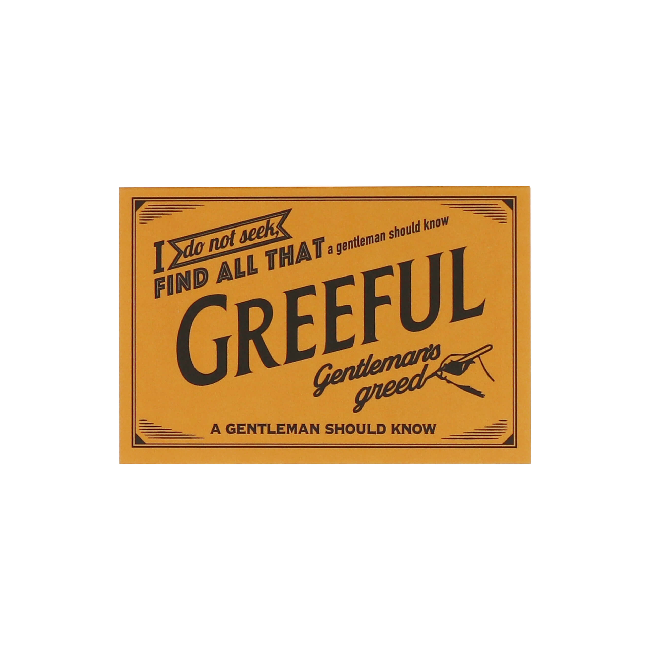 Greefulグリーティングカード S GREEFUL オレンジ 商品画像