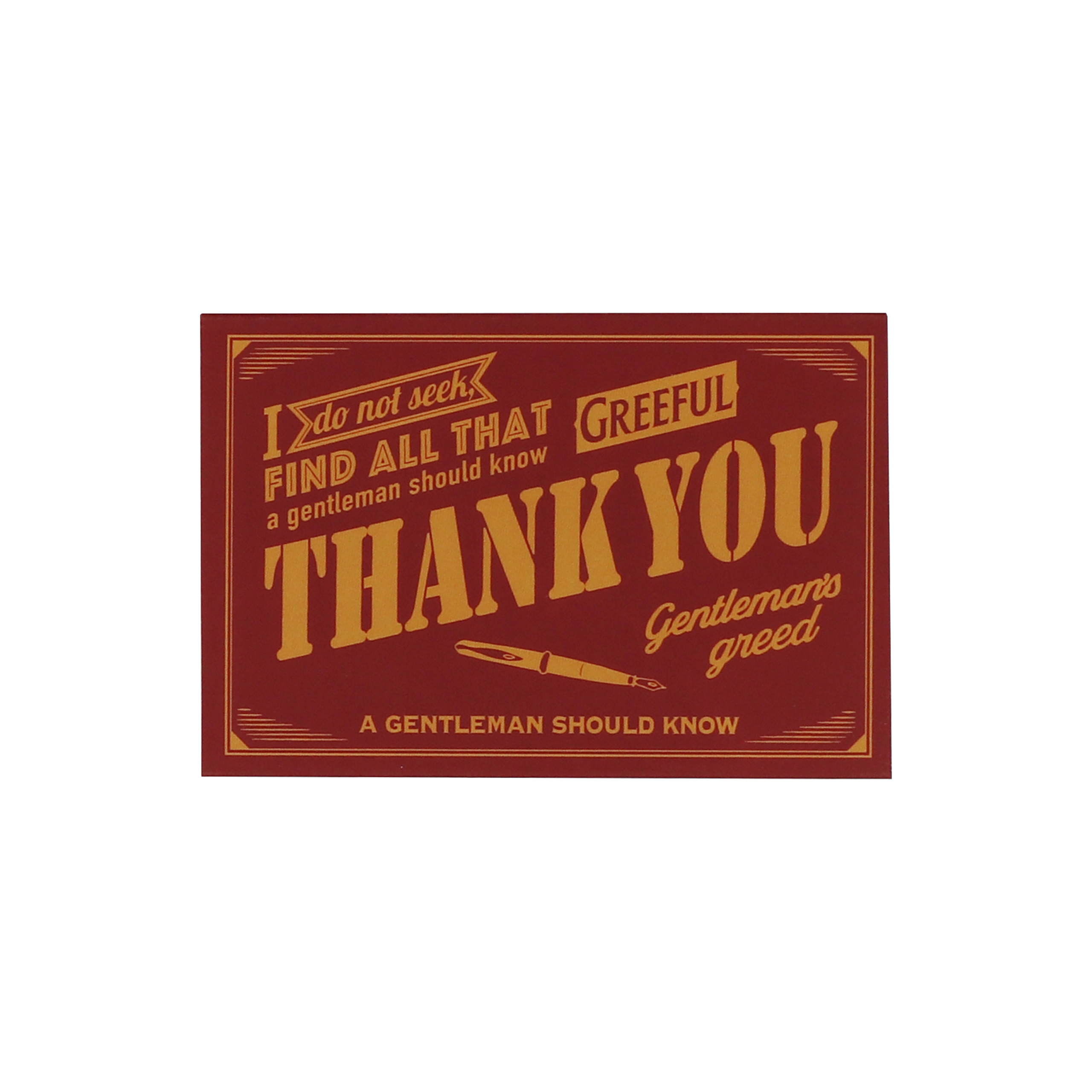 Greefulグリーティングカード S THANK YOU ワイン商品画像