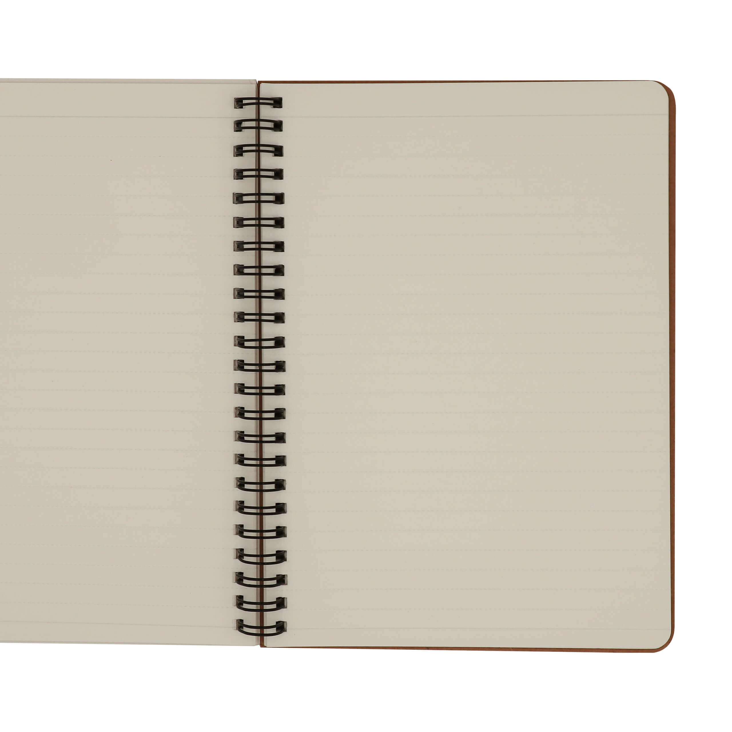 Greefulリングノート A5 7mm罫 ノートを開いた画像